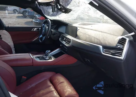 2022 BMW X6 M50I из США, поврежденный, VIN 5UXCY8C03N9M18912